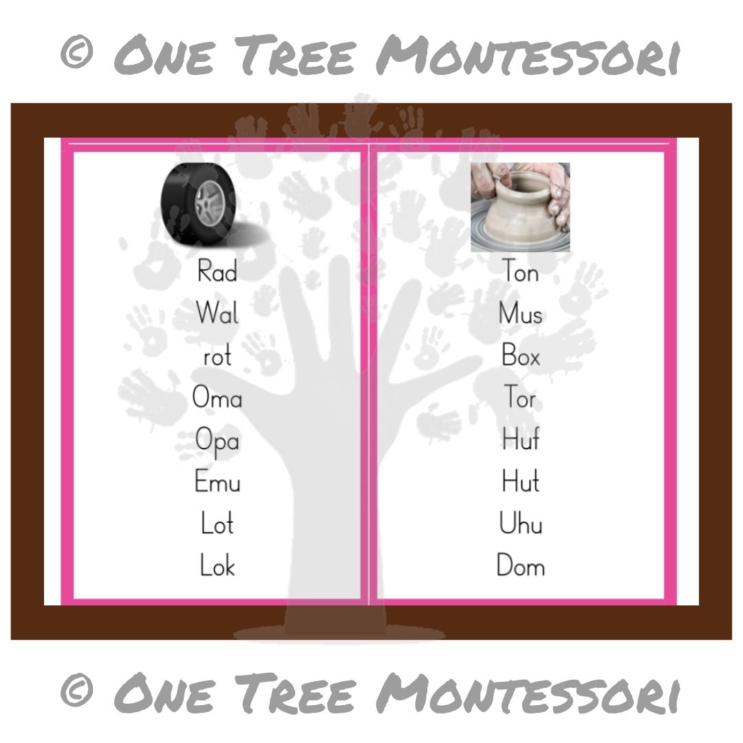 German: Phonetic Reading Lists - Free for Subscribers