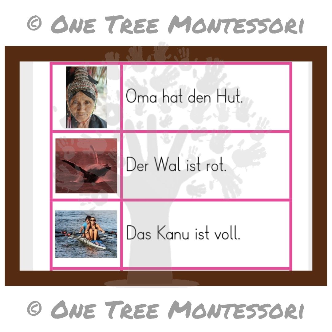 German: Phonetic Sentences - Free for Subscribers