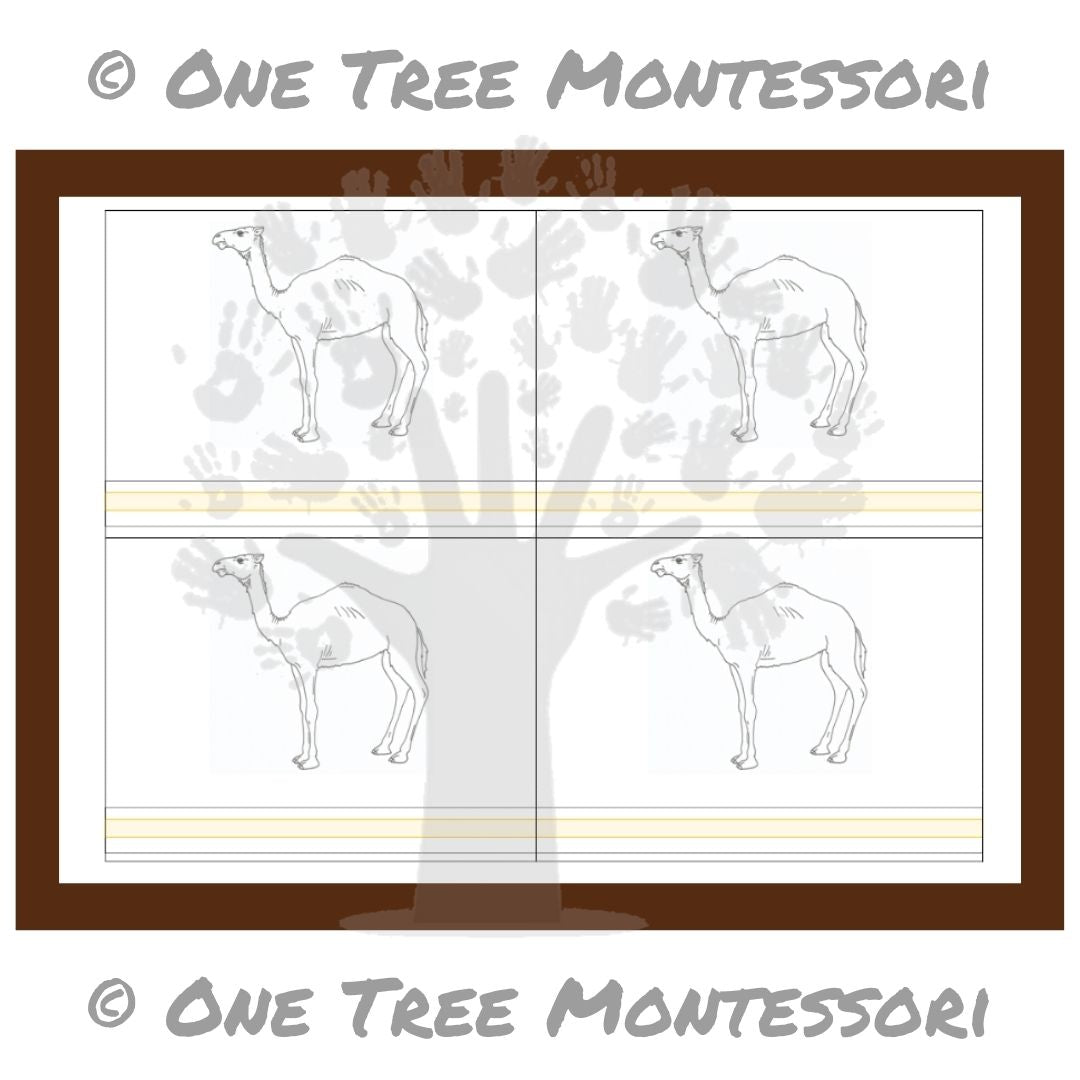 Blank Masters: Arabic Camel - Free for Subscribers