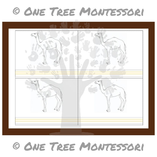 Blank Masters: Arabic Camel - Free for Subscribers