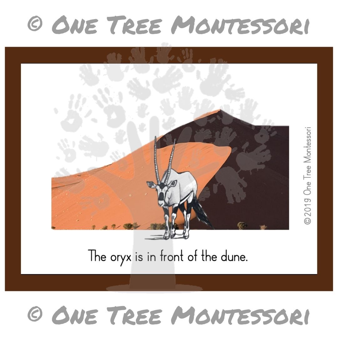 Es gibt ein Oryx on the Dune: Positionsspiel – kostenlos für Abonnenten