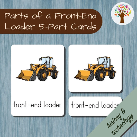 Parts of a Front-End Loader (Construction Vehicles)