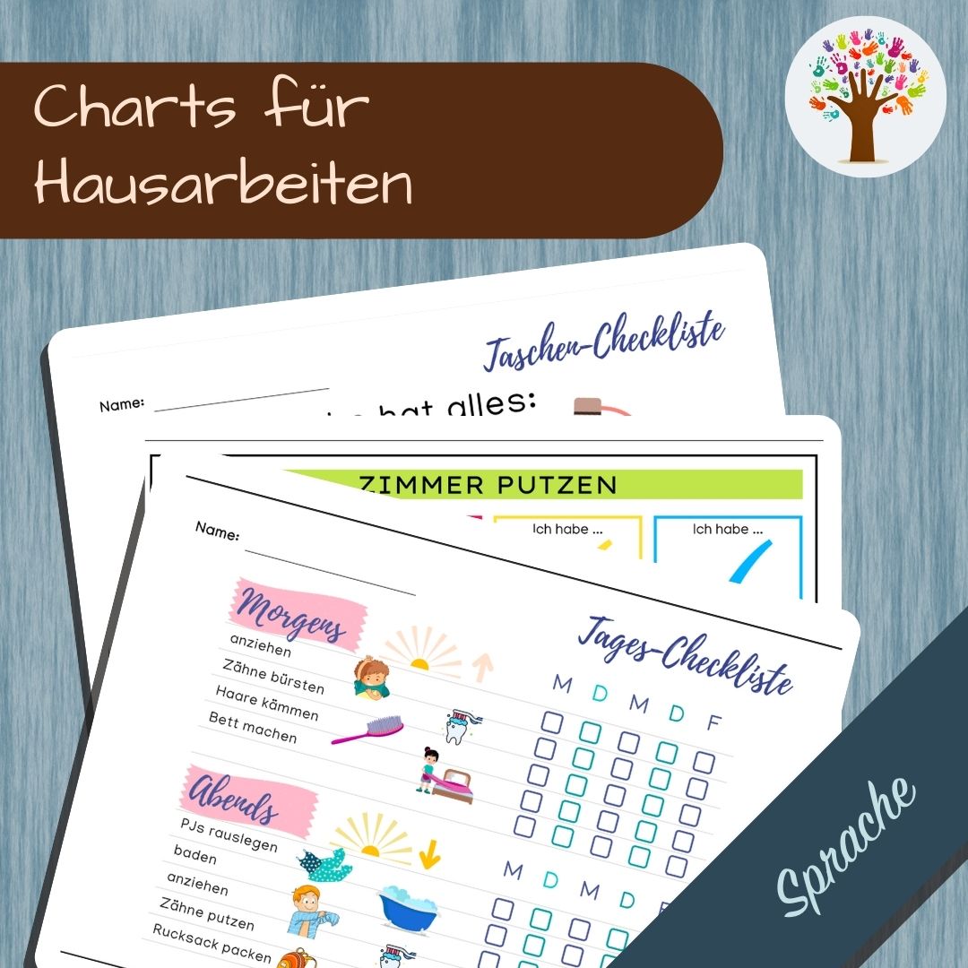 Chore Charts - Free for Subscribers