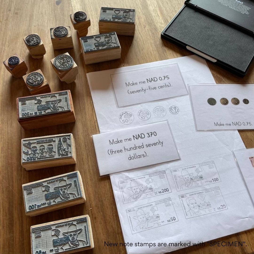 Montessori Money Stamps