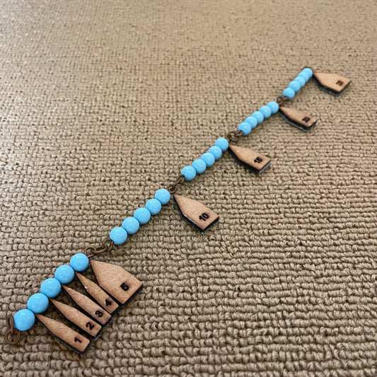 Wooden Bead Chain Arrows