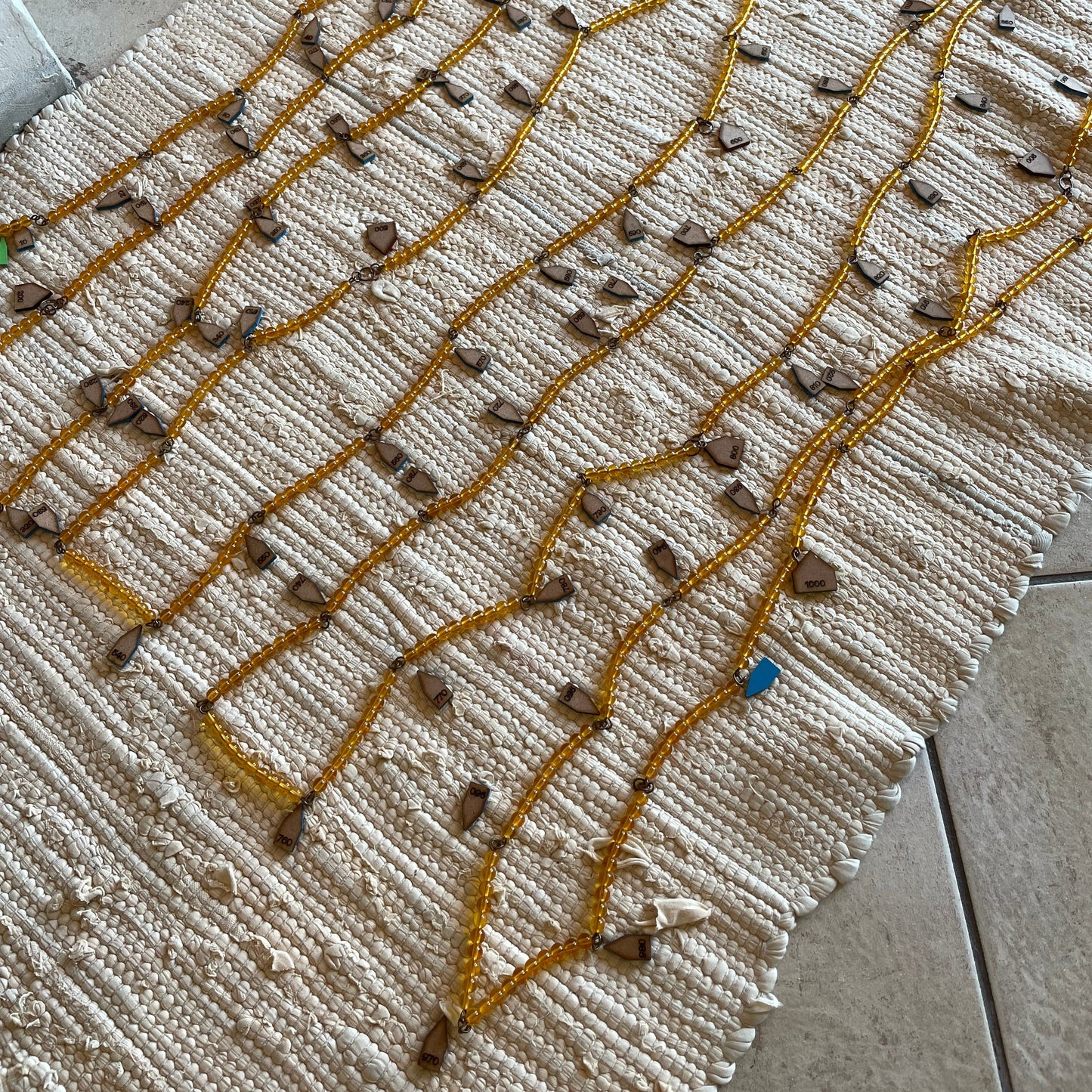 Wooden Bead Chain Arrows