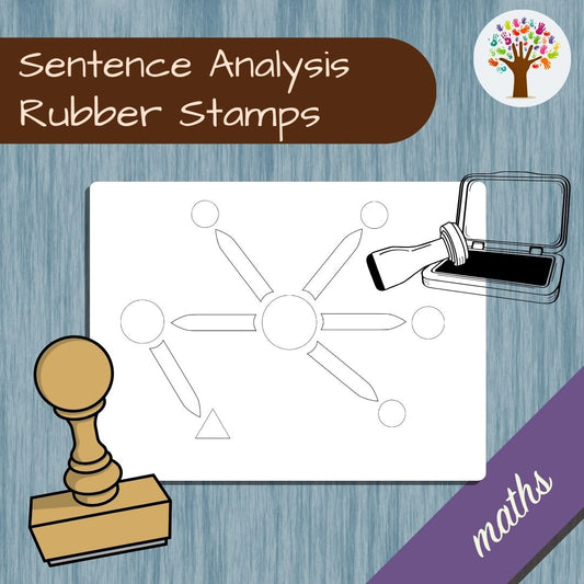 Montessori Sentence Analysis Stamps