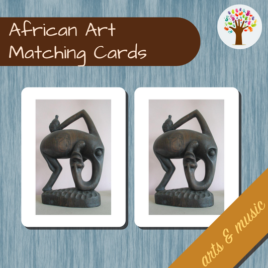 Kunstkarten Level 1.1 - Afrikanische Kunst