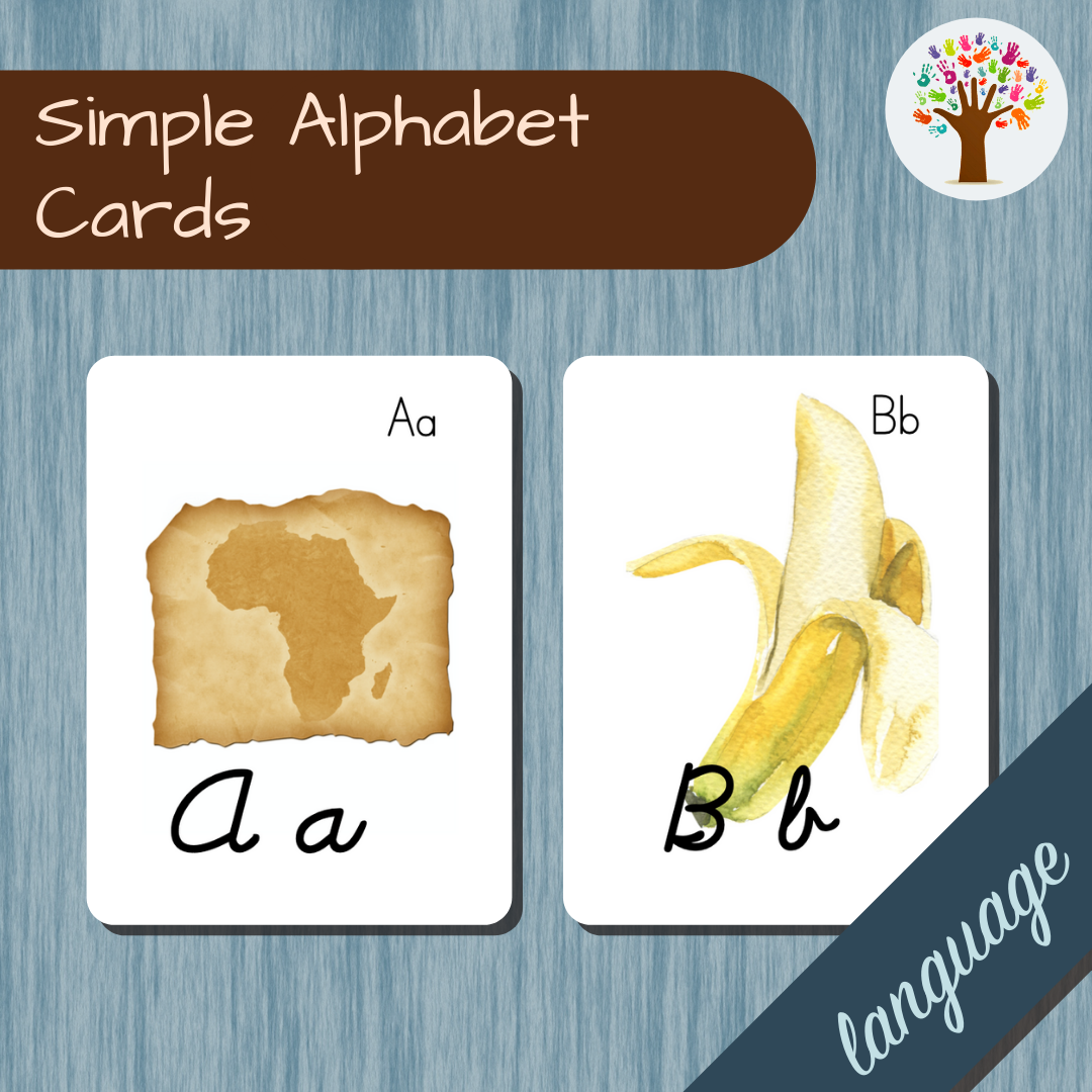 Simple Alphabet Cards