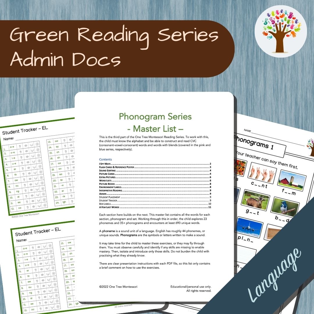 Phonogram Reading: Admin Documents