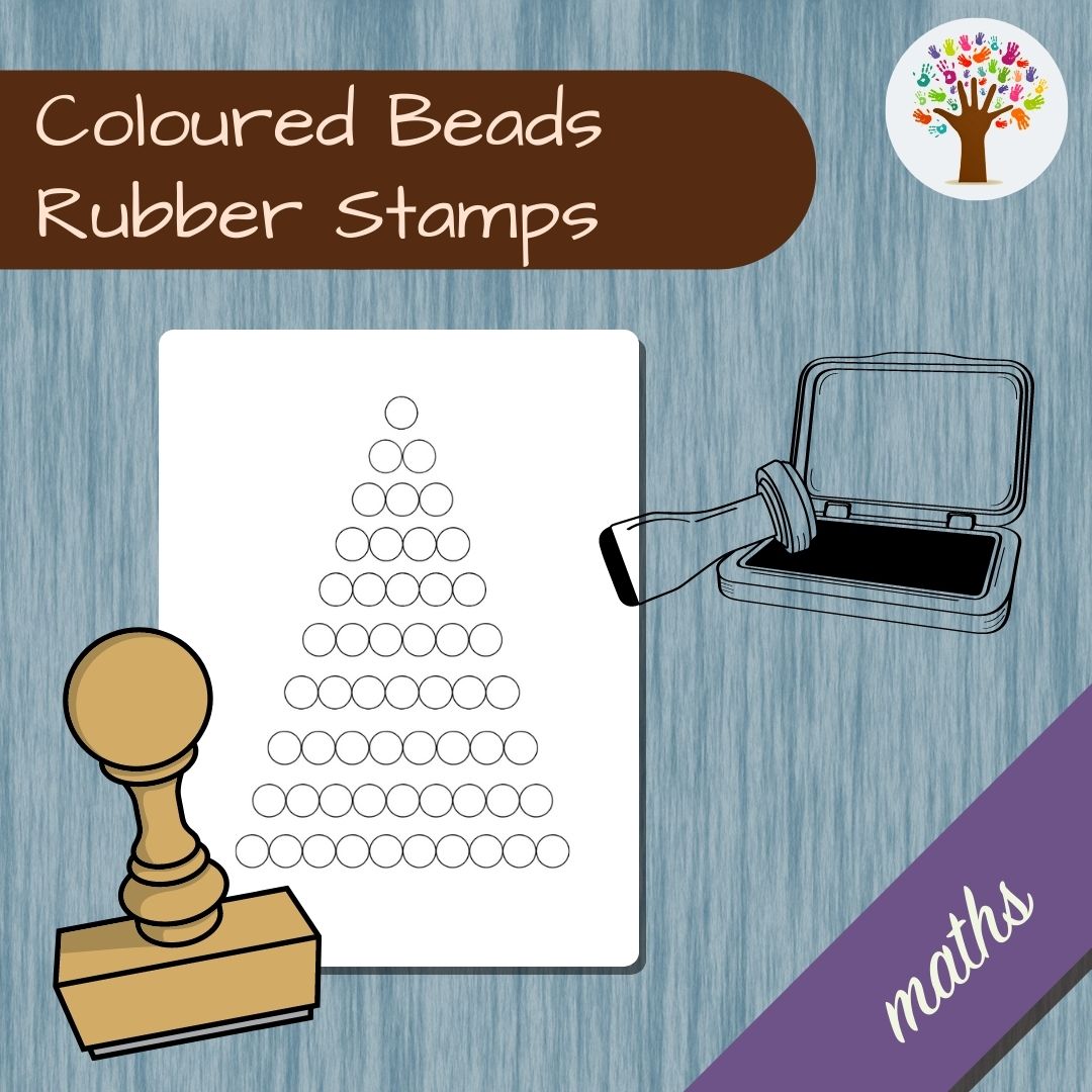 Montessori Bead Bar Stamps