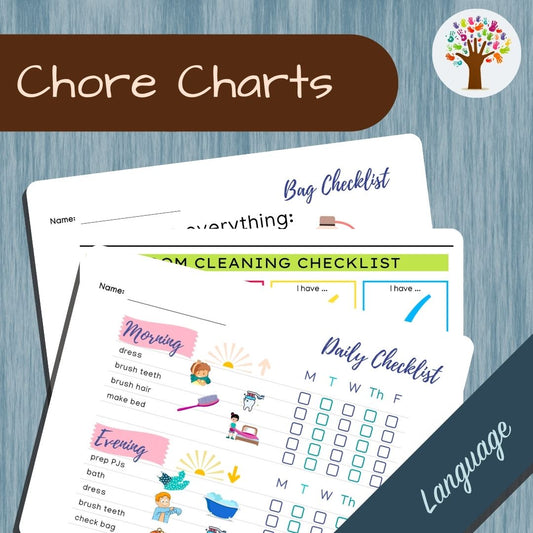 Chore Charts - Free for Subscribers