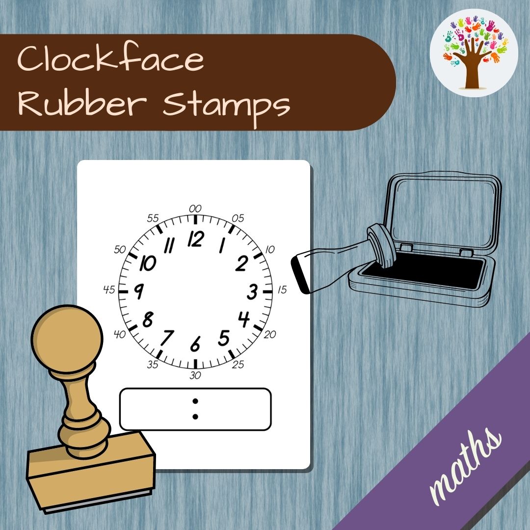 Montessori Clock Stamp