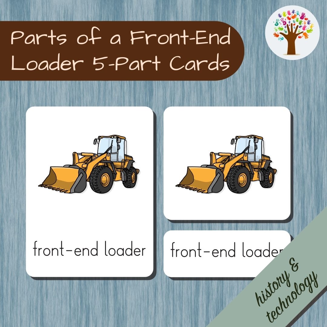 Parts of a Front-End Loader (Construction Vehicles)