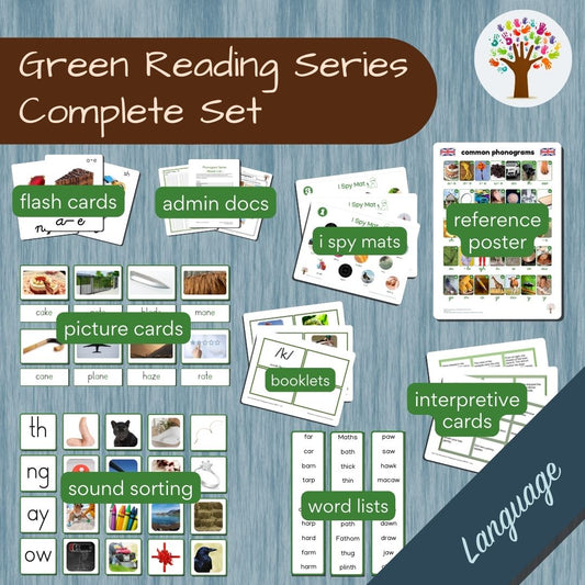 Montessori Green Reading Series