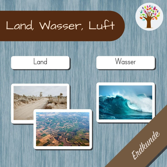 Land, Water, Air Cards