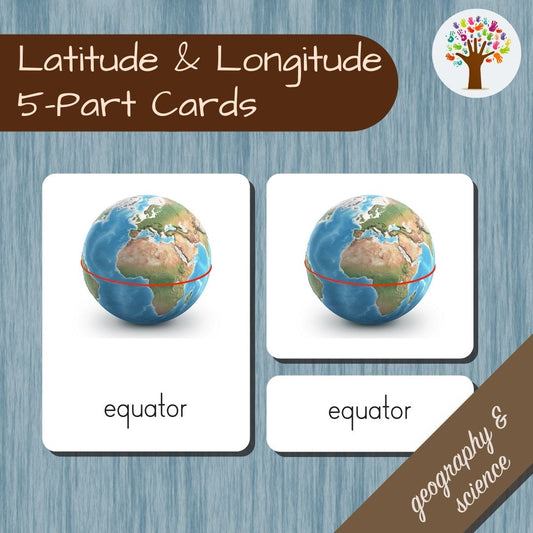 Latitude & Longitude Classified Cards