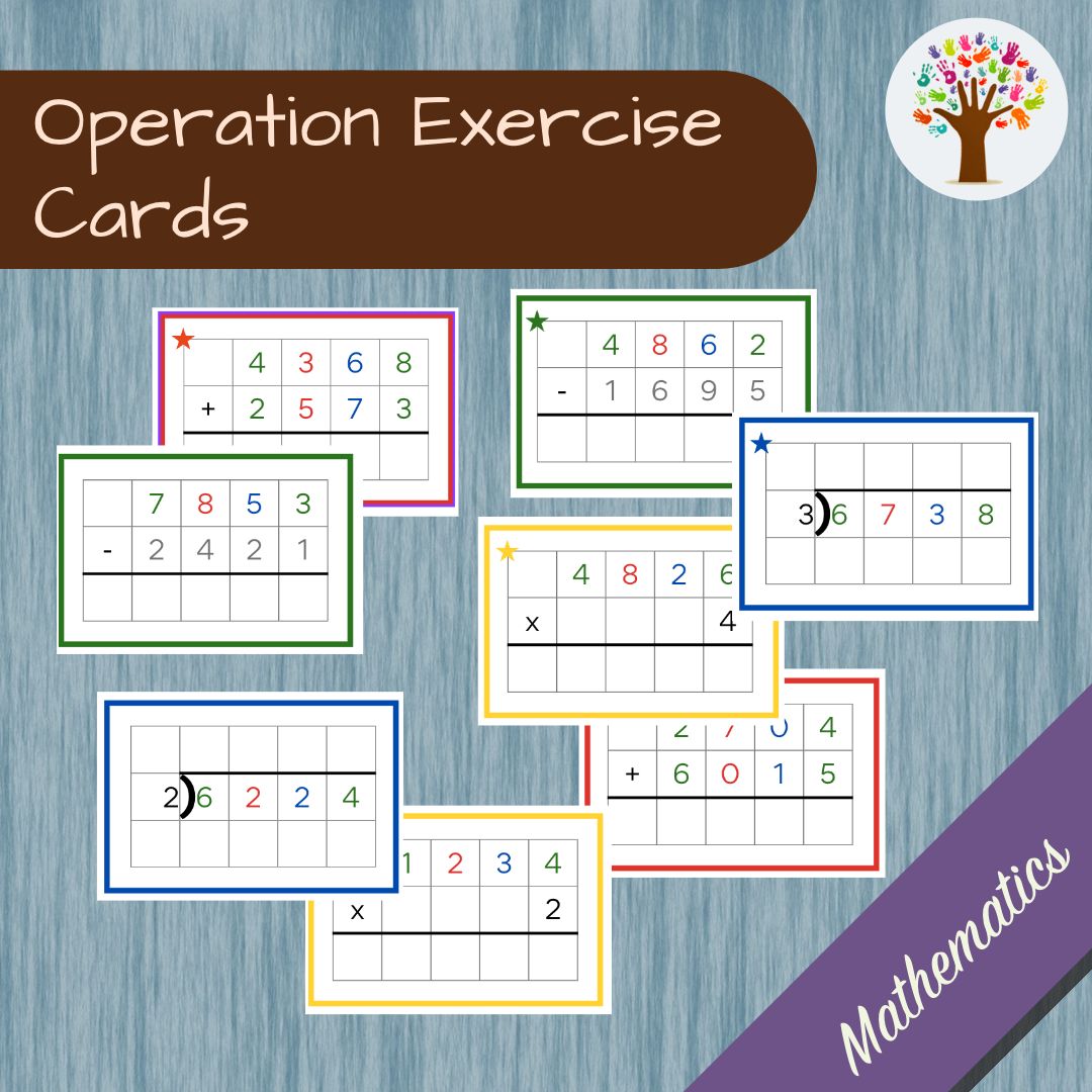 Operations Exercise Cards