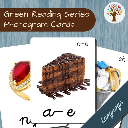 Phonogramm-Lesen: Phonogramm-Flash-Karten